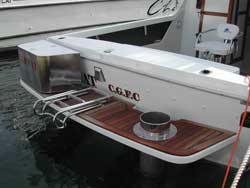 boat platform dispenser