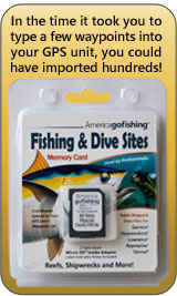 Our GPS coordinate memory cards save you time
