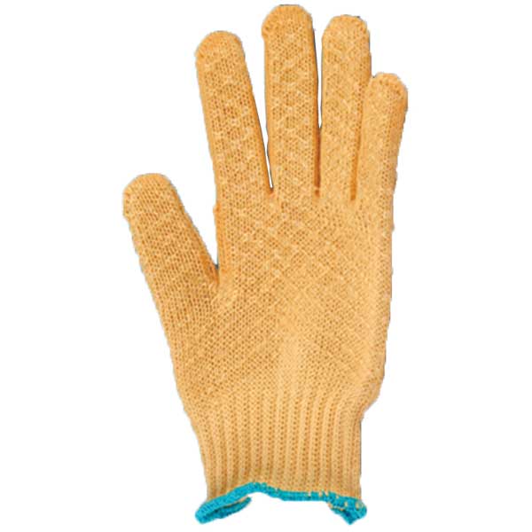 Gloves - Orange Honeycomb - Large - Click Image to Close